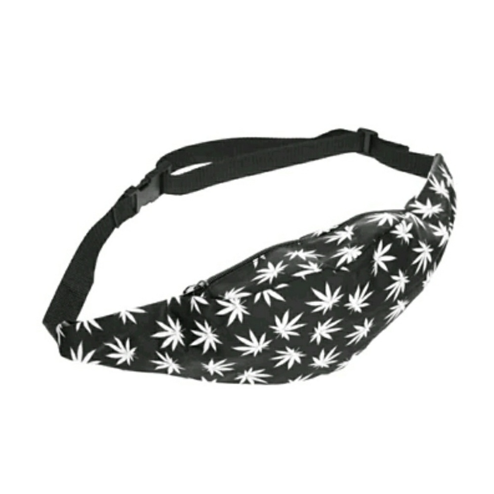Weed Leaf Fanny Pack